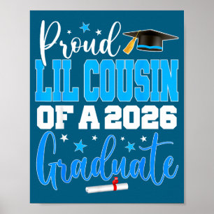 Senior 2026 Trots Oom Illustratie Poster