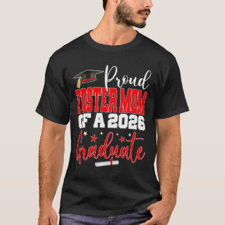 Senior 2026 Trotse Pleegmoeder Van Een Cl Van 2026 T-shirt