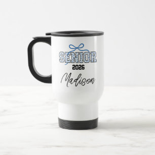 Senior 2026 Tumbler, Persoonlijke Afstudeerbeker,  Reisbeker