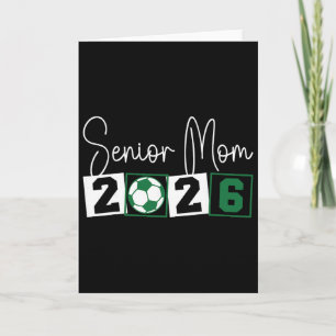 Senior 2026 Voetbal Moeder Mama Cl Van 2026 Afstud Kaart