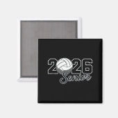 Senior 2026 volleybalmoeder eindexamen middelbare magneet (Voorkant / Achterkant)
