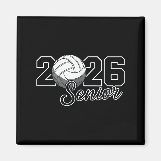 Senior 2026 volleybalmoeder eindexamen middelbare magneet (Voorkant)