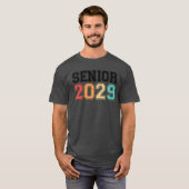 Senior 2029 Retro Vintage friend T-shirt (Voorkant volledig)
