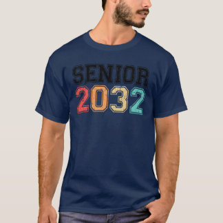 Senior 2032 Retro Vintage cadeau T-shirt