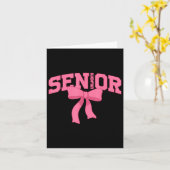 Senior 2035 Afstuderen Coquette CL van 2035 Terug Kaart (Gele Bloem)