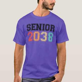 Senior 2038 Retro Vintage jongen T-shirt