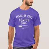 Senior 20 Funny Senior Year Loading Class T-shirt (Voorkant)