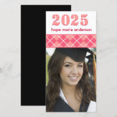 Senior Afbeeldingen - 2010 Afstuderen fotokaart Aankondiging (Voorkant / Achterkant)