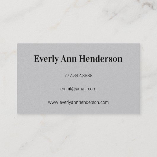 Senior Afbeeldingen Klasse van 2010 Senior Kaarten Contactkaartje (Achterkant)