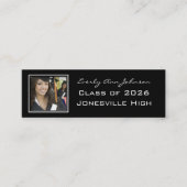 Senior Afbeeldingen Profiel Visitekaartje uw foto' (Voorkant)