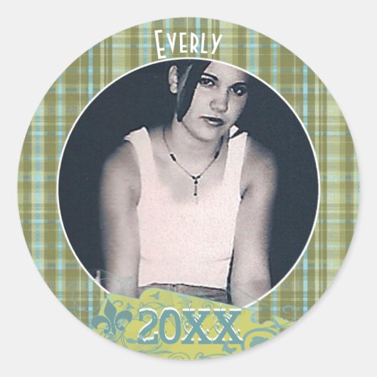 Senior Afbeeldingen Sticker (Voorkant)