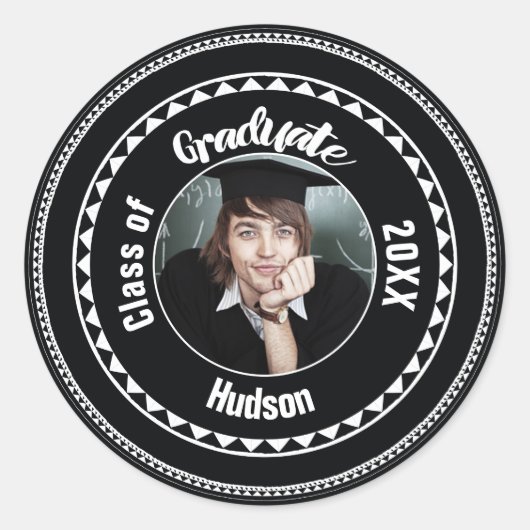 Senior Afbeeldingen Sticker (Voorkant)