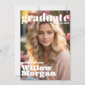 Senior Afstudeerder 3 Foto Afstuderen Evenement Ui Kaart (Voorkant)