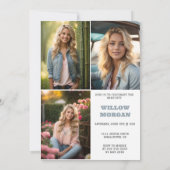 Senior Afstudeerder 3 Foto Afstuderen Evenement Ui Kaart (Achterkant)