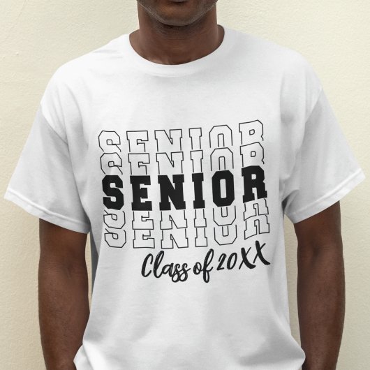 Senior Afstuderen elk jaar T-shirt