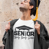 Senior Afstuderen elk jaar T-shirt