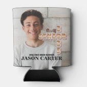 Senior Afstuderen Klasse van 2025 Afstuderen Foto Blikjeskoeler (Achterkant)