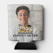 Senior Afstuderen Klasse van 2025 Afstuderen Foto Blikjeskoeler (Achterkant)