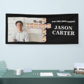 Senior Afstuderen Klasse van 2025 Afstuderen Foto Spandoek (Beurs)