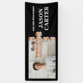 Senior Afstuderen Klasse van 2025 Afstuderen Foto Spandoek (Verticaal)