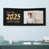 Senior Afstuderen Klasse van 2025 Afstuderen Foto Spandoek (Beurs)