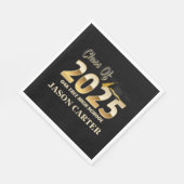 Senior Afstuderen Klasse van 2025 Graduation Party Servet (Hoek)