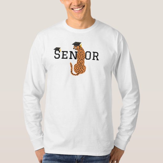 Senior Afstuderen Luipaard Sweatshirt (Voorkant)