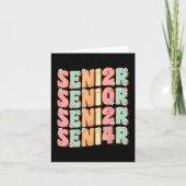 Senior Afstuderen Schattige Groovy Senior CL van 2 Kaart (Voorkant)