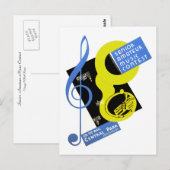 Senior Amateur Music Contest Briefkaart (Voorkant / Achterkant)