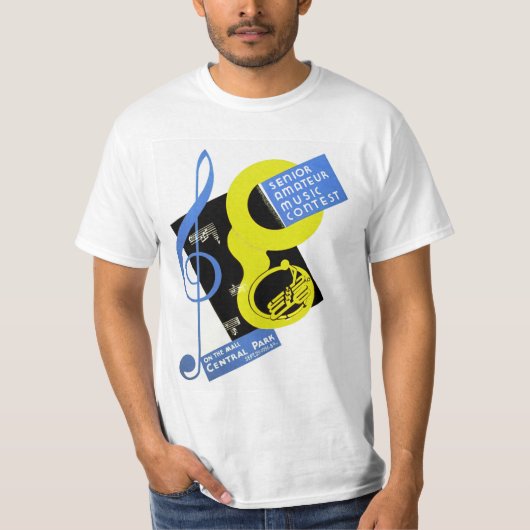 Senior Amateur Music Contest T-shirt (Voorkant)