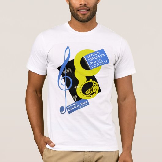 Senior Amateur Music Contest T-shirt (Voorkant)
