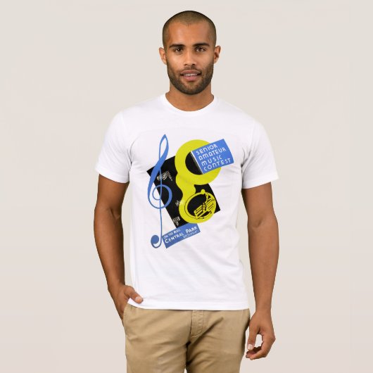 Senior Amateur Music Contest T-shirt (Voorkant volledig)