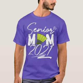 Senior Badminton Mam Klasse 2021 Afstuderen T T-shirt
