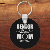 Senior Band Moeder 2026 Marching Band Afstudeerjaa Sleutelhanger (Voorkant)