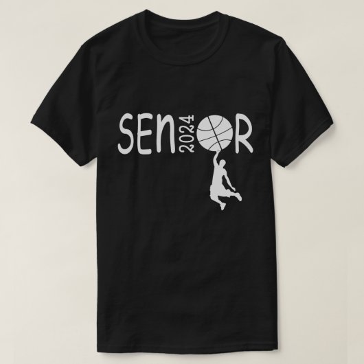 Senior basketbal 2024 t-shirt (Design voorkant)