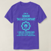 SENIOR BELASTINGACCOUNTANT NICE DESIGN 2017 2 T-SHIRT (Design voorkant)