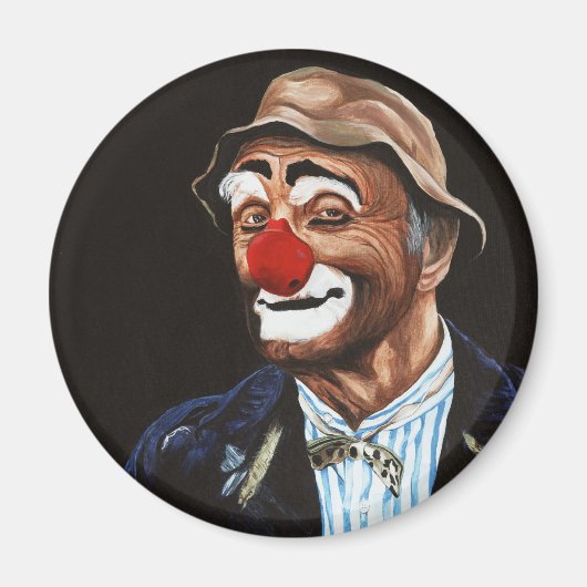 Senior Billy de clown Magneet (Voorkant)