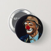 Senior Billy The Clown Ronde Button 5,7 Cm (Voorkant /achterkant)