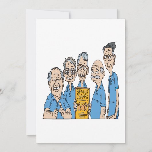 Senior Bowling Champs Kaart (Voorkant)