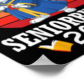 Senior Bunny 2026 Cl Afstudeerdag Met Diploma Poster (Hoek)