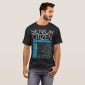 Senior burger sms'en Code Cool Opa Oma 1 T-shirt (Voorkant volledig)