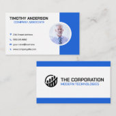 Senior Business Man | Bedrijf Visitekaartje (Voorkant / Achterkant)