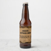 Senior Captain Brew Bier Etiket (Voorkant)