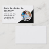 Senior Care Medical Thema Visitekaartje (Voorkant / Achterkant)