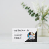 Senior Care Medical Thema Visitekaartje (Staand voorkant)