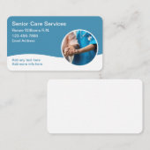 Senior Care Registered Nurse Home Gezondheid Visitekaartje (Voorkant / Achterkant)