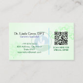 Senior Care Rehab | Green Medical Visitekaartje (Voorkant)