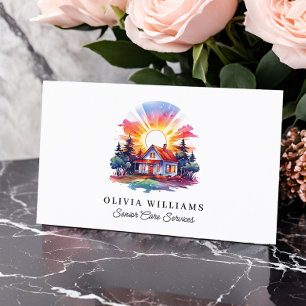 Senior Care Services Caregiver Visitekaartje