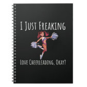 Senior Cheer Gifts High School Cheerleading Sports Notitieboek (Voorkant)