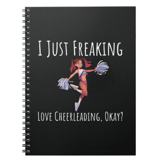 Senior Cheer Gifts High School Cheerleading Sports Notitieboek (Voorkant)